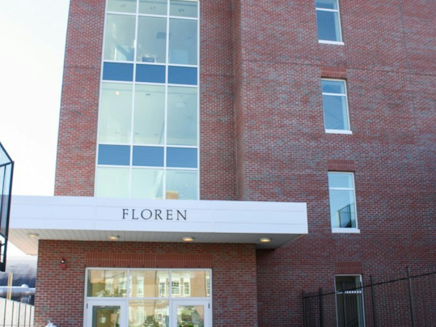Athletes, who train at Floren Gymnasium, are often under additional stress.