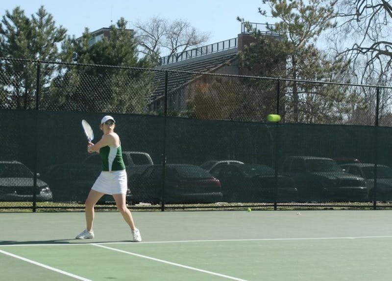Women's tennis went winless in its Ivy League schedule this season.