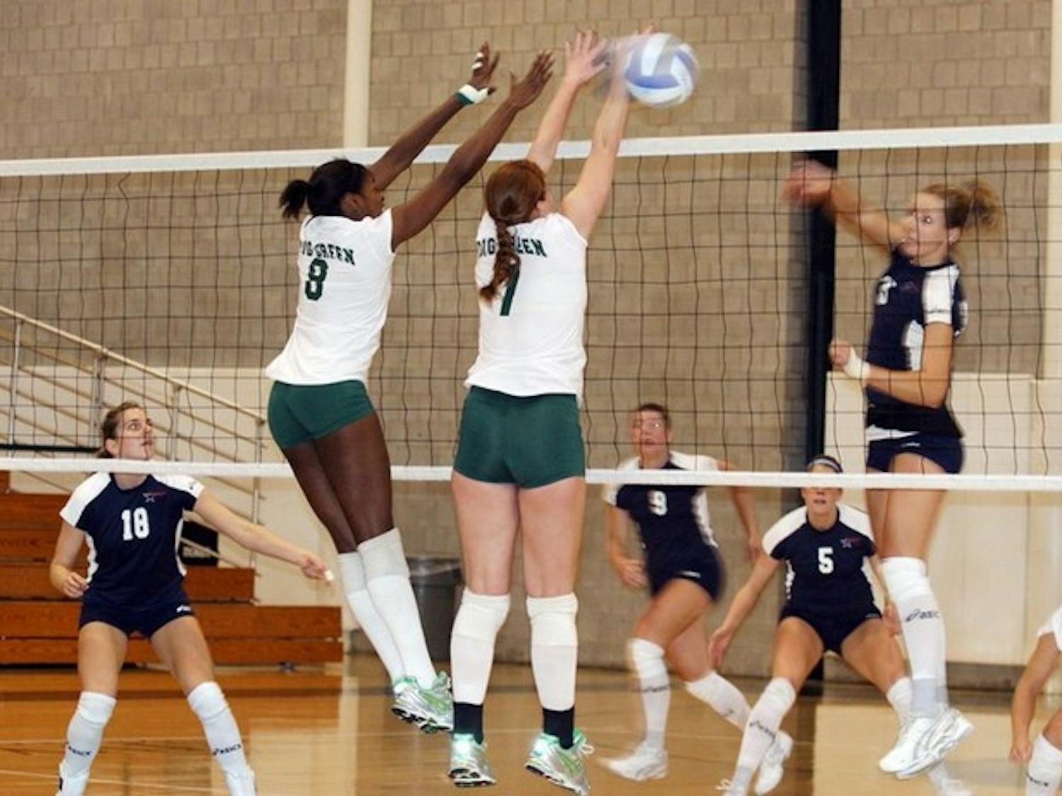 Volleyball didn't win a game against UNH, but the contest was closer than the score suggests. While the team didn't appear to show up until a few minutes into the match, the Big Green played right with the Wildcats for the remainder.