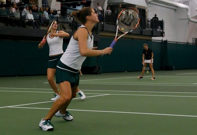 The Big Green women's tennis team will continue its Ivy League schedule, playing Yale and Brown this weekend before taking on Harvard next week.
