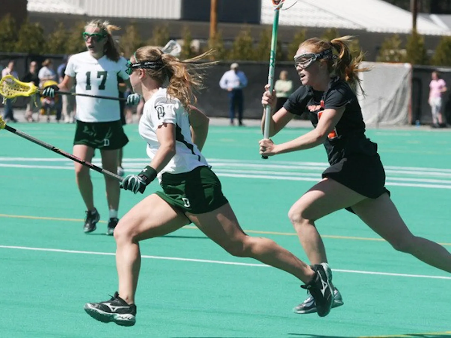 The No.18 women's lacrosse team lost to unranked Boston University on Wednesday, falling to 8-6 overall.
