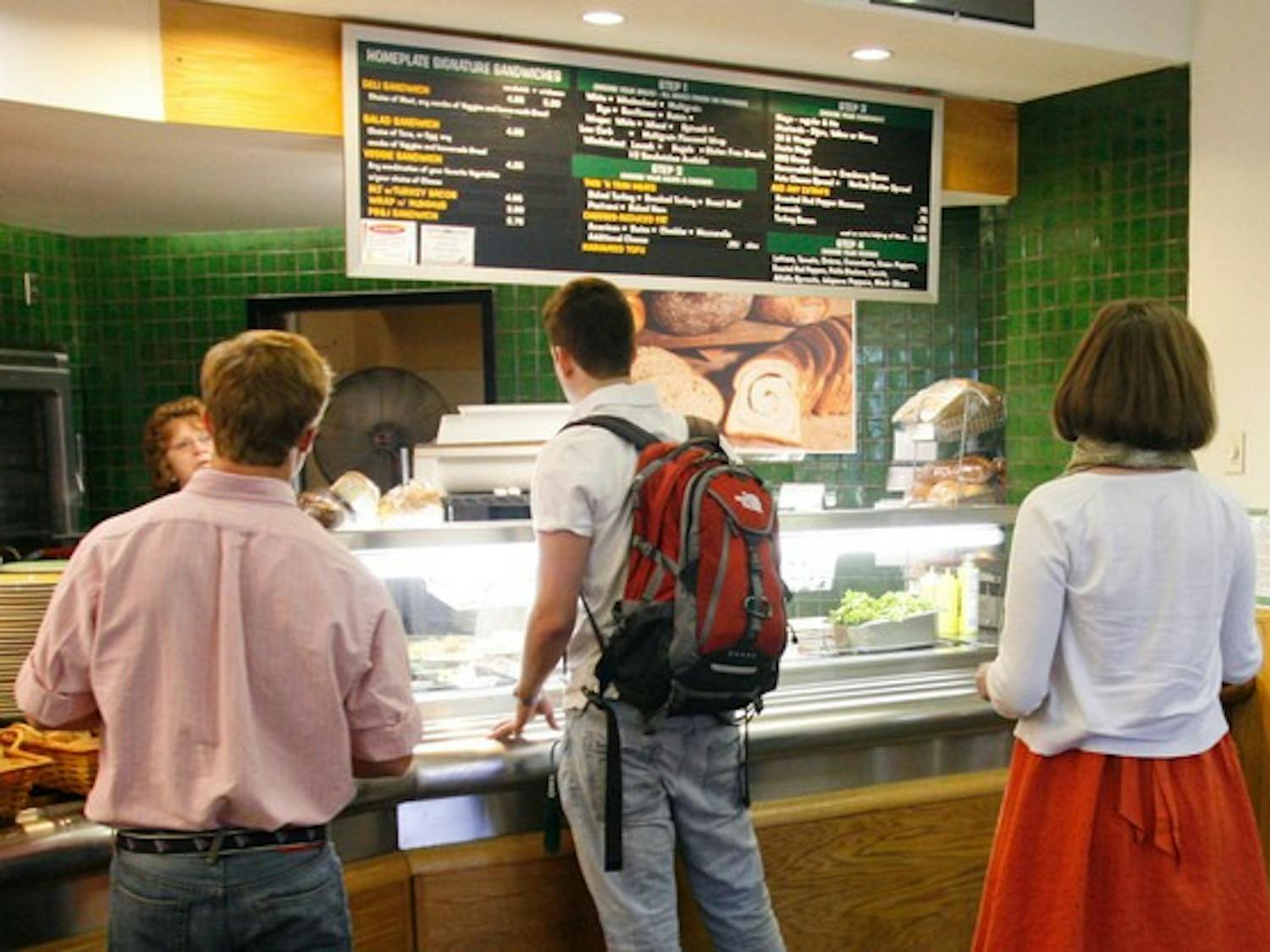 Dartmouth Dining Services reviews menu prices every summer.
