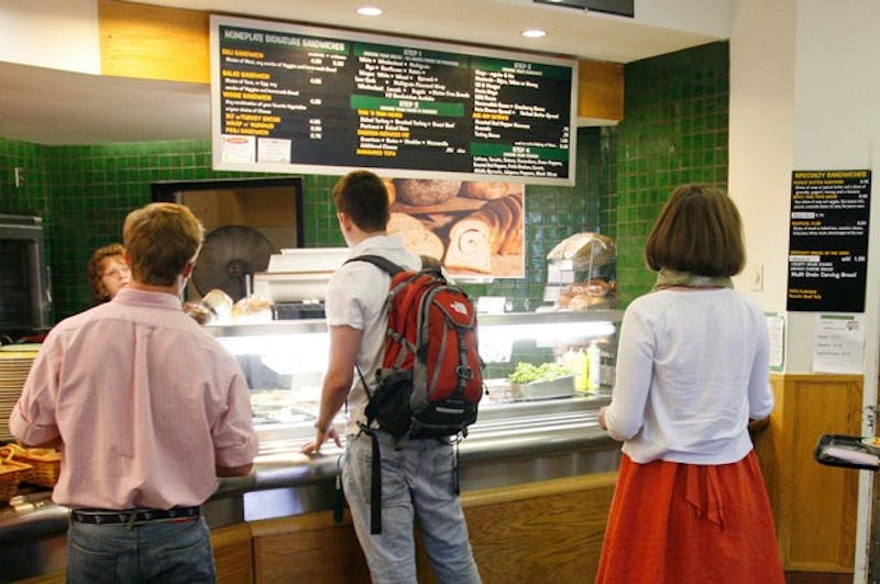 Dartmouth Dining Services reviews menu prices every summer.