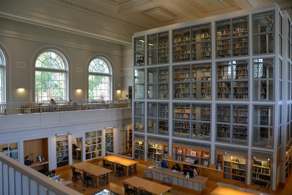 Rauner Library houses many of the treasures of Dartmouth College.