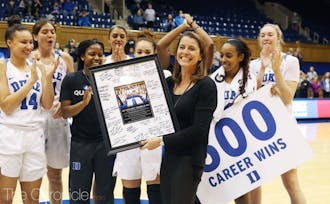 McCallie finished with a 330-107 record during her 13 years in Durham.