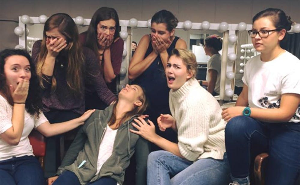 <p>Inside Joke performed its last show of the semester, "Milk That Cow: Unpasteurized Newbies," on Sunday.&nbsp;</p>