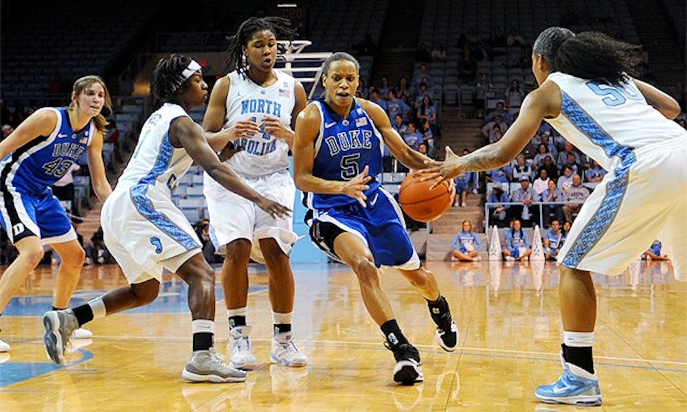 Senior guard Jasmine Thomas said the Blue Devils’ attitude needs to change after last night’s road defeat.