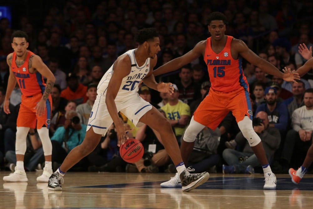 Freshman center Marques Bolden played just two minutes in his second game of the season after picking up two quick fouls.&nbsp;