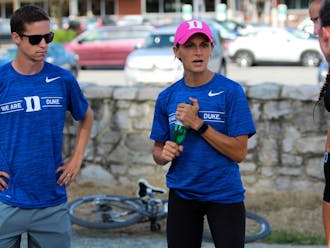 Angela Reckart is entering her first season as head coach of the Duke men's and women's cross country teams.