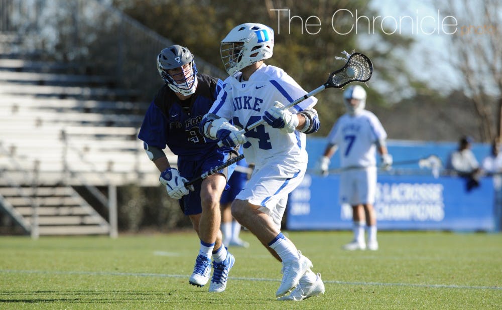 Star attackman Justin Guterding and the Blue Devil offense get a boost when the team's&nbsp;long-stick midfielders can take advantage of unsettled situations.&nbsp;
