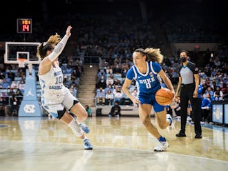 Junior guard Celeste Taylor led her team in scoring against Miami in the ACC tournament. 