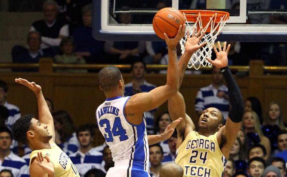 Duke flourished in the second half against Georgia Tech when Andre Dawkins, Rasheed Sulaimon and Quinn Cook shared the floor for the Blue Devils.