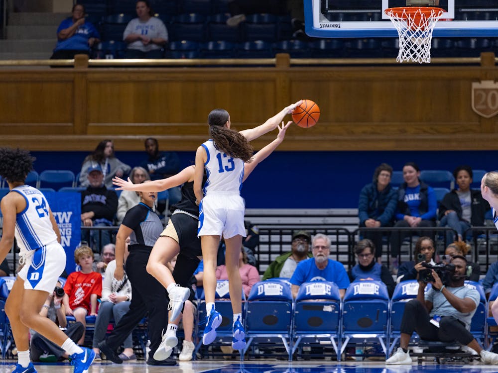 Jordan Wood recorded back-to-back blocks against Boston College. 