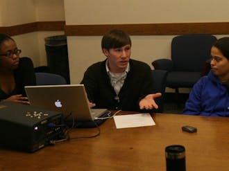 Campus Council members discussed a possible resolution to ban smoking across campus at its meeting Thursday. If the council merges with Duke Student Government, a resolution could be put to student vote.