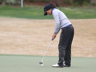 Junior Celine Boutier and the Blue Devils could not fight back to the top of the leaderboard, finishing tied for seventh.