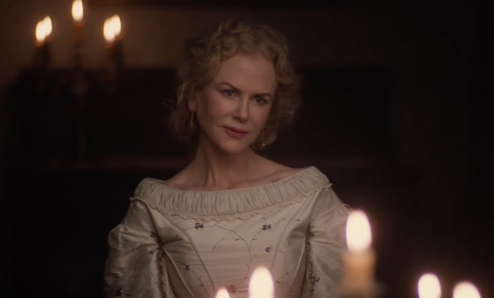 <p>Nicole Kidman (above) stars as the headmaster of a girls' preparatory school&nbsp;in Sofia Coppola's "The Beguiled."</p>
