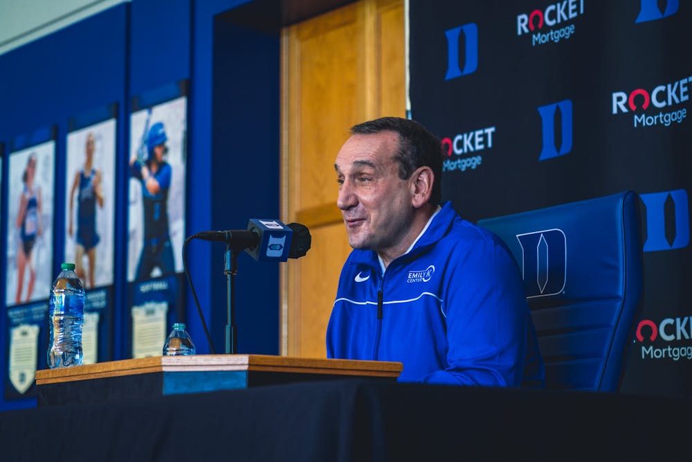 Head coach Mike Krzyzewski spoke on a wide variety of topics during his opening press conference of the 2021-22 season.