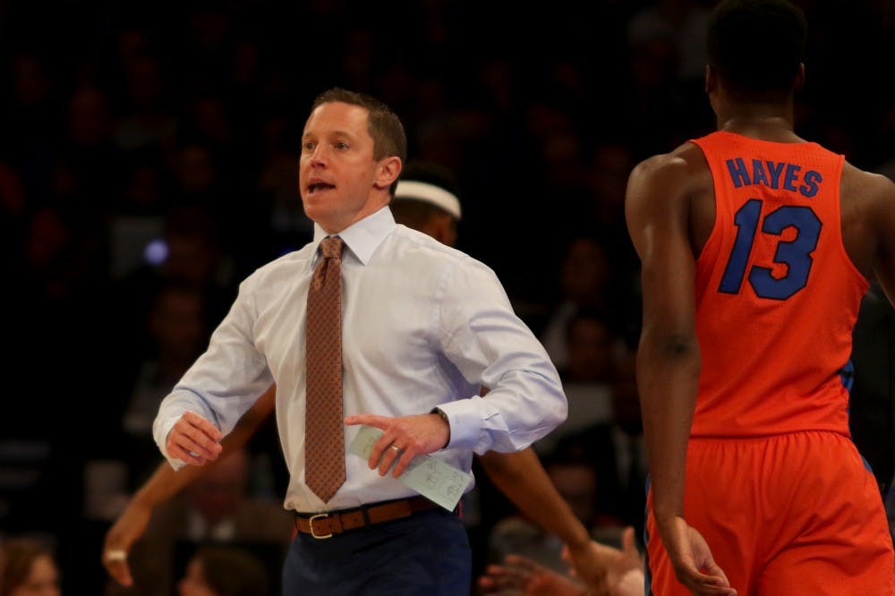 <p>Florida head coach Mike White's team has won seven of its first nine games to start the 2016-17 season.&nbsp;</p>