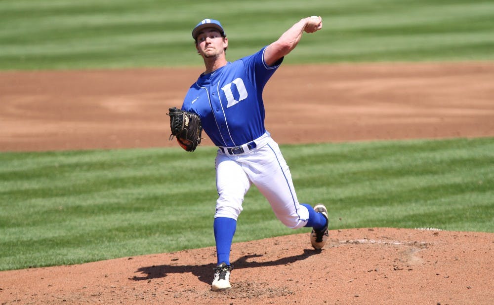 Trent Swart turned in another solid outing in five innings of work Saturday against Virginia Tech as he continues to work his way back from injury.