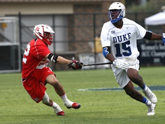 Sophomore Myles Jones will look to lead the Blue Devils to their eighth-straight NCAA semifinal Sunday against Johns Hopkins.