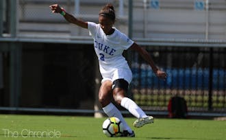Senior Imani Dorsey has scored in eight different games for Duke this year.
