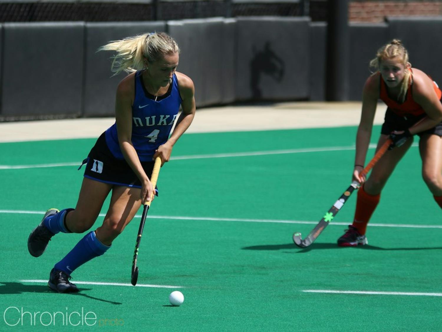Ashley Kristen is one of eight Blue Devils to score during their six-game winning streak.