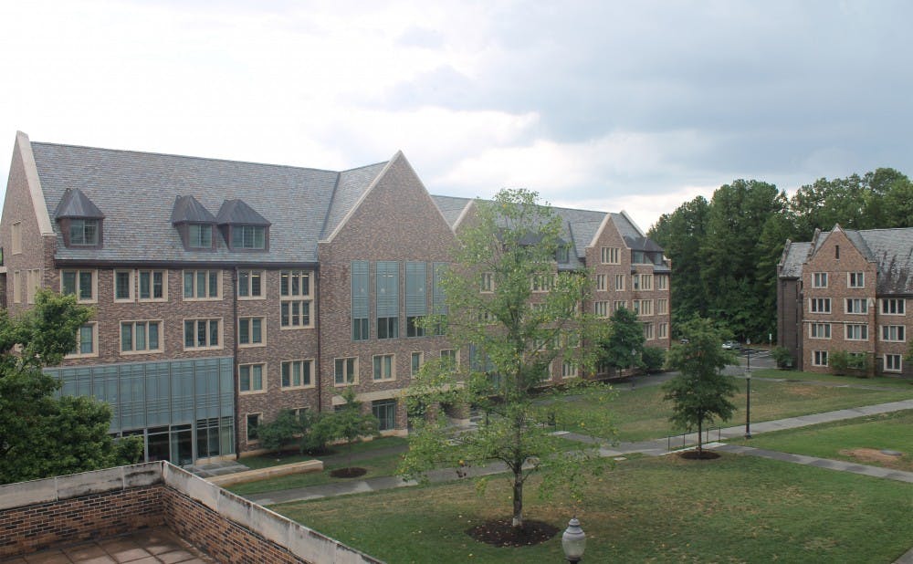 <p>Keohane Quadrangle was one of the sites of burglaries that occurred during upperclassmen move-in. DUPD recently arrested three men after investigations.</p>