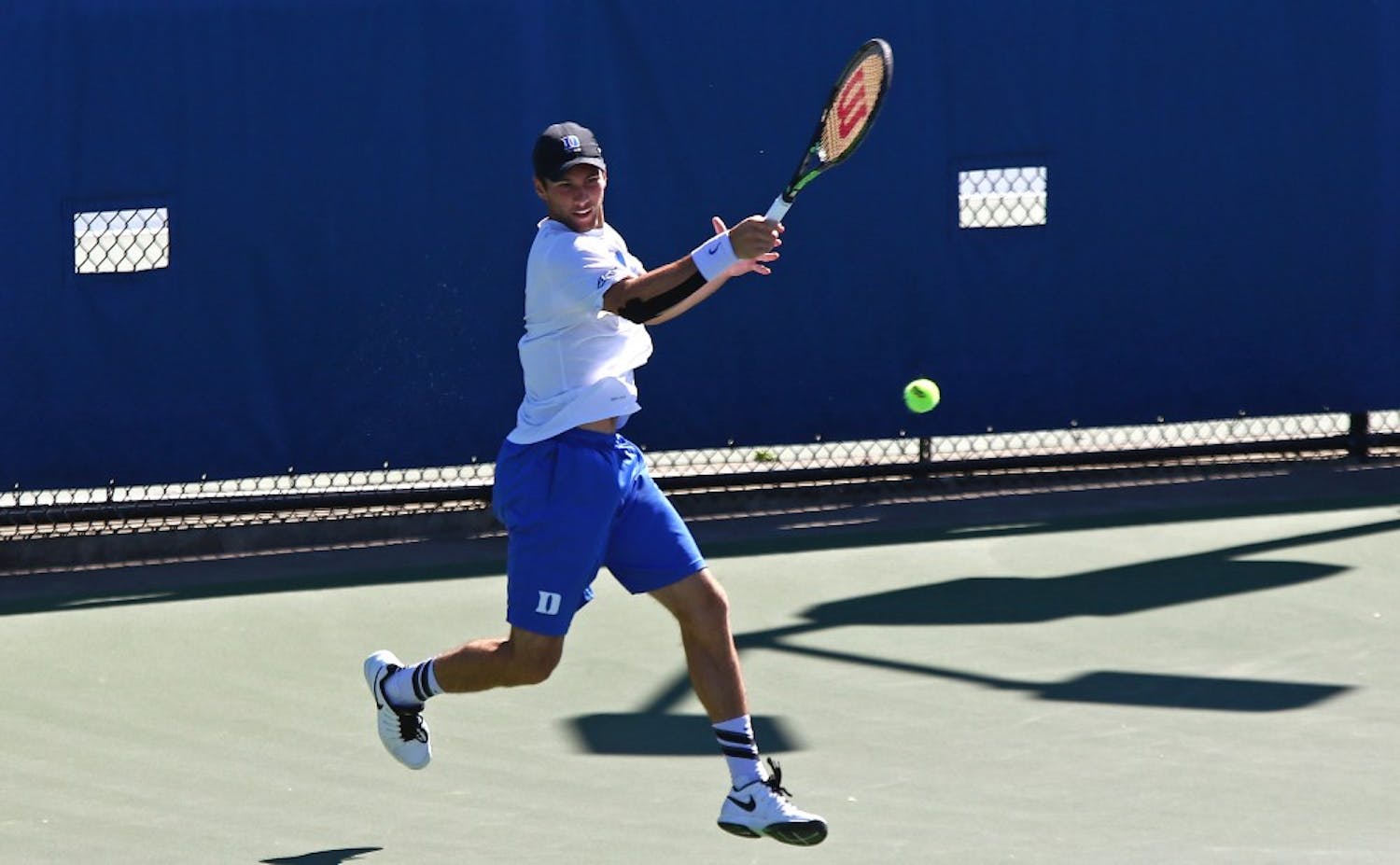 The Blue Devils took the Cavaliers to three sets on four of the six singles courts, but fell on all four as No. 3 Virginia beat Duke 6-1 Sunday.