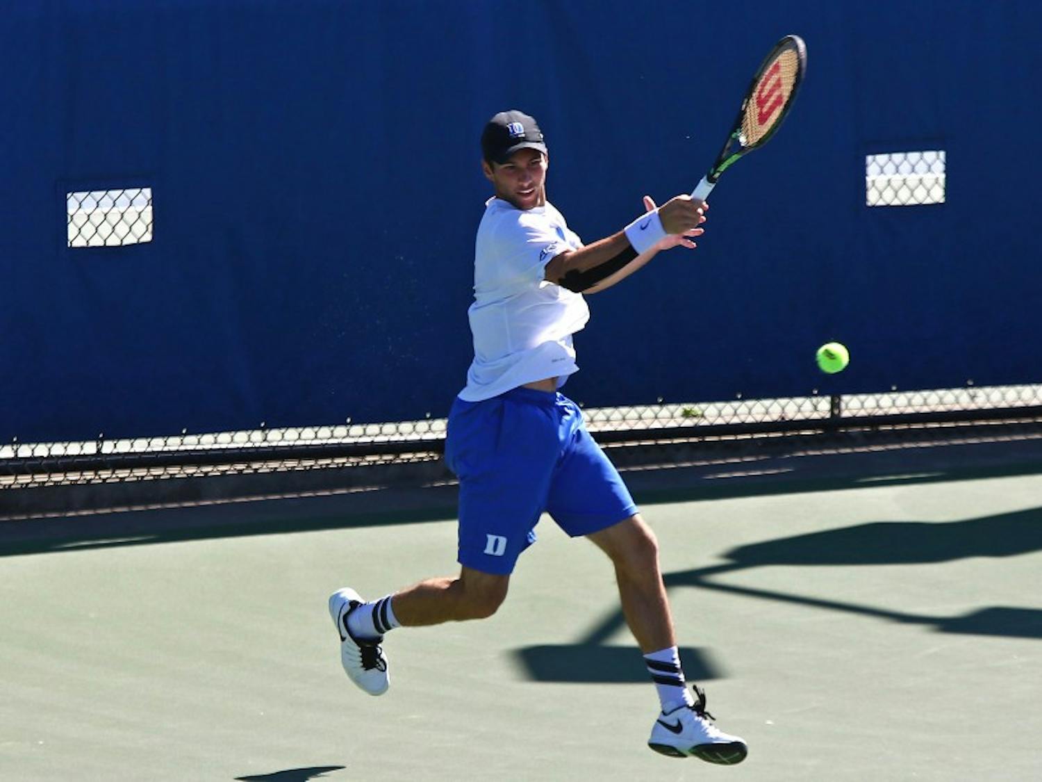 The Blue Devils took the Cavaliers to three sets on four of the six singles courts, but fell on all four as No. 3 Virginia beat Duke 6-1 Sunday.