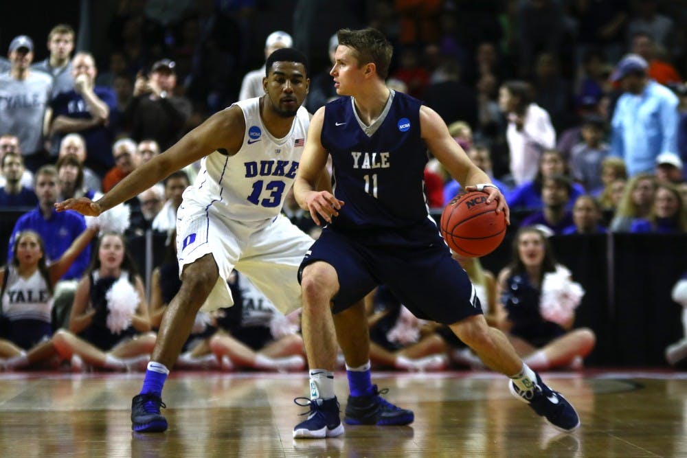 <p>Matt Jones started all 35 games he played in and&nbsp;shut down star opponents like Yale's Makai Mason with stifling defense.</p>