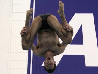 Senior Nick McCrory became the first athlete to win ACC’s Most Valuable Diver four times in his career.