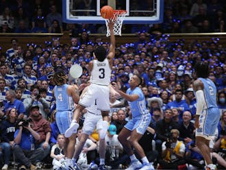 Junior captain Jeremy Roach had 20 points and the game-sealing layup in Duke's vindictive win Saturday against North Carolina.