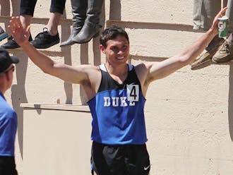 Blue Devil Curtis Beach was favored to win the 1500m at the Olympic Trials in the decathlon, but stepped out of the way for record-breaker Ashton Eaton.