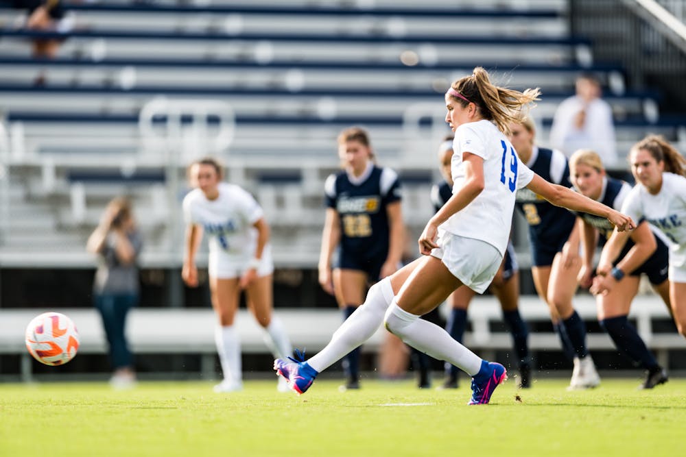 Maggie Graham's brace proved the difference in Duke's win Sunday against UNC Greensboro.