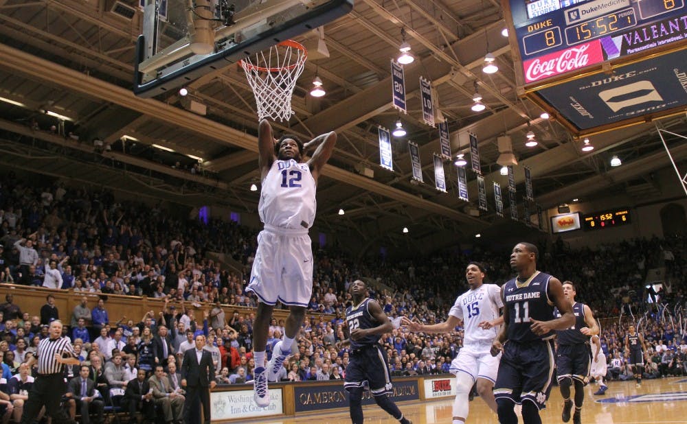 Justise Winslow was a huge part of Duke's 90-60 demolition of No. 10 Notre Dame Saturday and has played his basketball in the team's last three games.