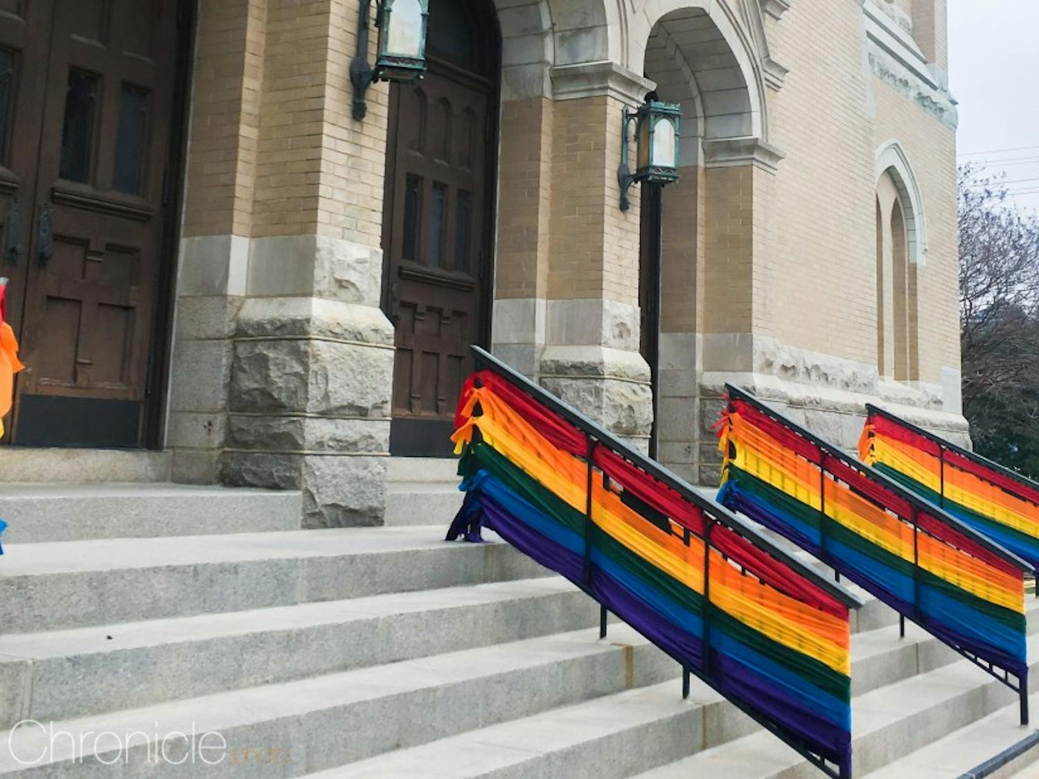 The United Methodist Church voted in February to prohibit same-sex marriages in their churches.