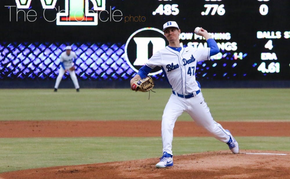<p>Junior Mitch Stallings has delivered six straight quality starts entering this weekend's series.</p>