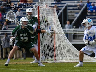 Rookie Joey Manown had a hat trick Saturday in the Blue Devils' best performance of the season so far.&nbsp;