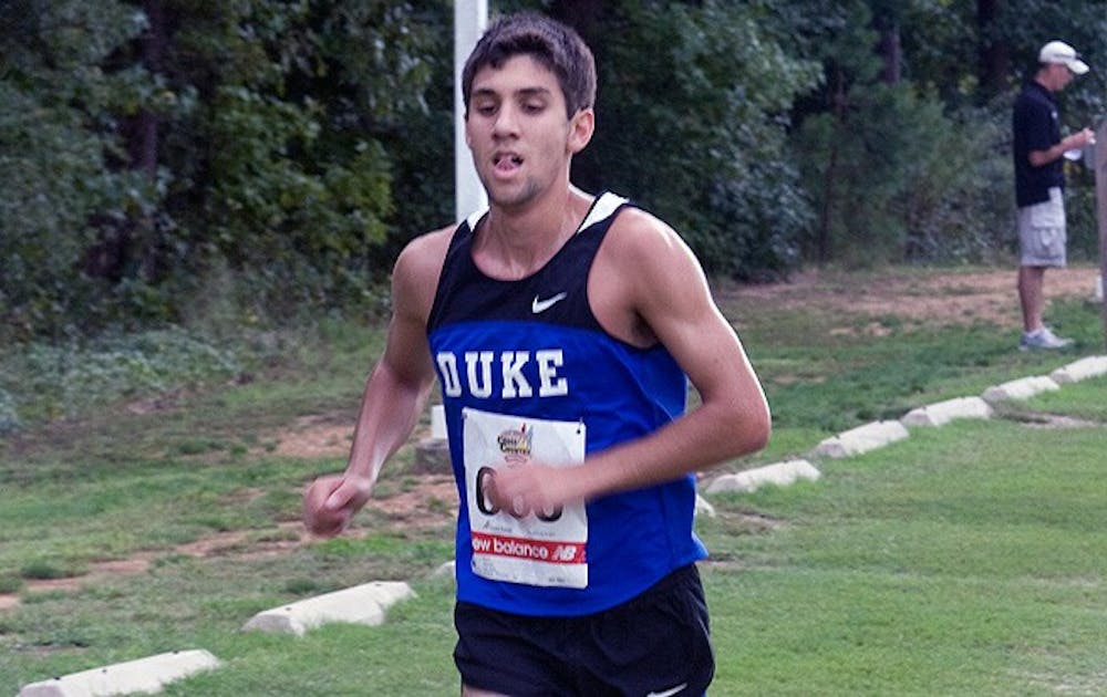 Mike Moverman earned All-ACC honors for the Blue Devils, but the team struggled overall at the meet.