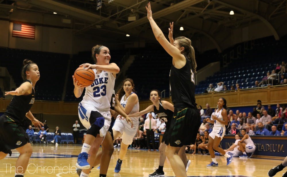 <p>Rebecca Greenwell is one of the most experienced scorers in the ACC in her fifth year with the team.</p>