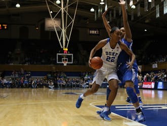 Chidom ranks sixth on Duke's all-time charts in both field goal percentage and blocks.