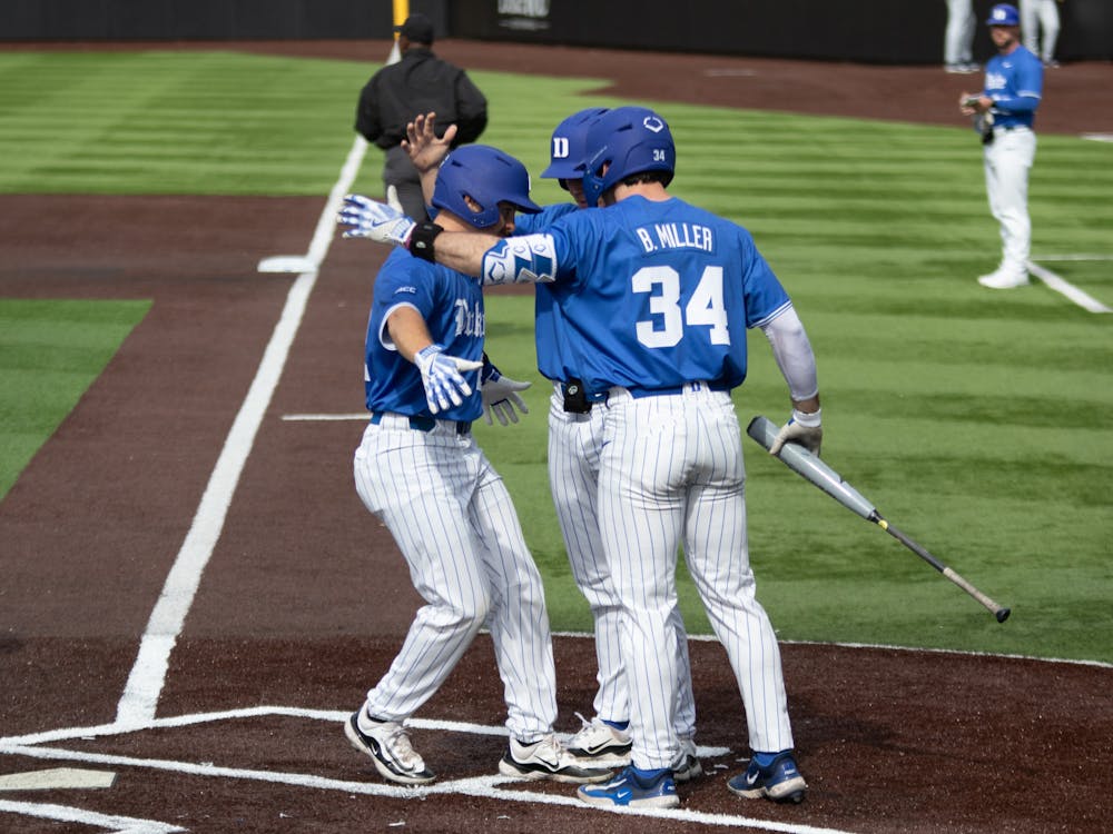 The Blue Devils batted around the order twice in a 16-run fifth inning against Appalachian State.