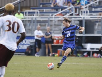 Sophomore defender Markus Fjørtoft and the Blue Devil back line have been stingy early in the season, surrendering just four goals after allowing an ACC-worst 34 in 2014.