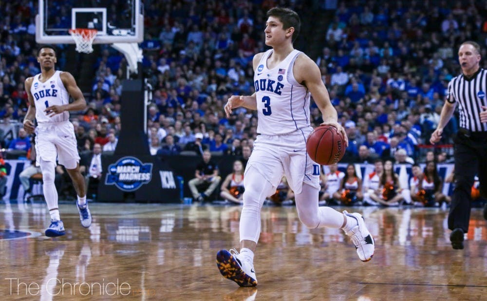 Grayson Allen is a win away from his second Final Four appearance.