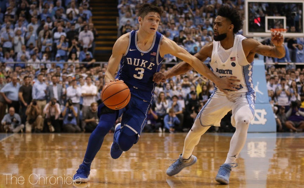 Grayson Allen's Blue Devils are still a top-two seed in the eyes of the NCAA selection committee.