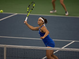 Samantha Harris withdrew from the NCAA individuals doubles competition.
