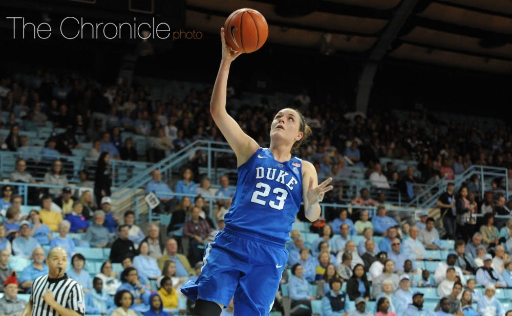 Redshirt junior Rebecca Greenwell had another big scoring day on the road at North Carolina Sunday, finishing with 30 points and six 3-pointers.&nbsp;