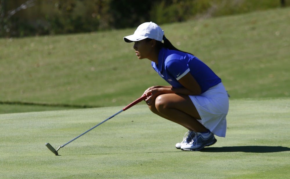 <p>Sandy Choi and the Blue Devils could not overcome Friday's ninth-place&nbsp;stroke-play showing, but went 2-1 in match play Saturday and Sunday to close the regular season.</p>
