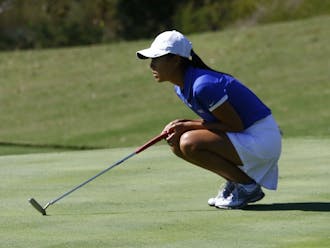 Sandy Choi and the Blue Devils could not overcome Friday's ninth-place&nbsp;stroke-play showing, but went 2-1 in match play Saturday and Sunday to close the regular season.