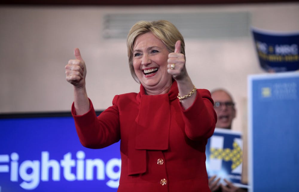 <p>Democratic presidential nominee Hillary Clinton said she hopes to&nbsp;combat racial profiling and make America a clean energy superpower as president.&nbsp;</p>
